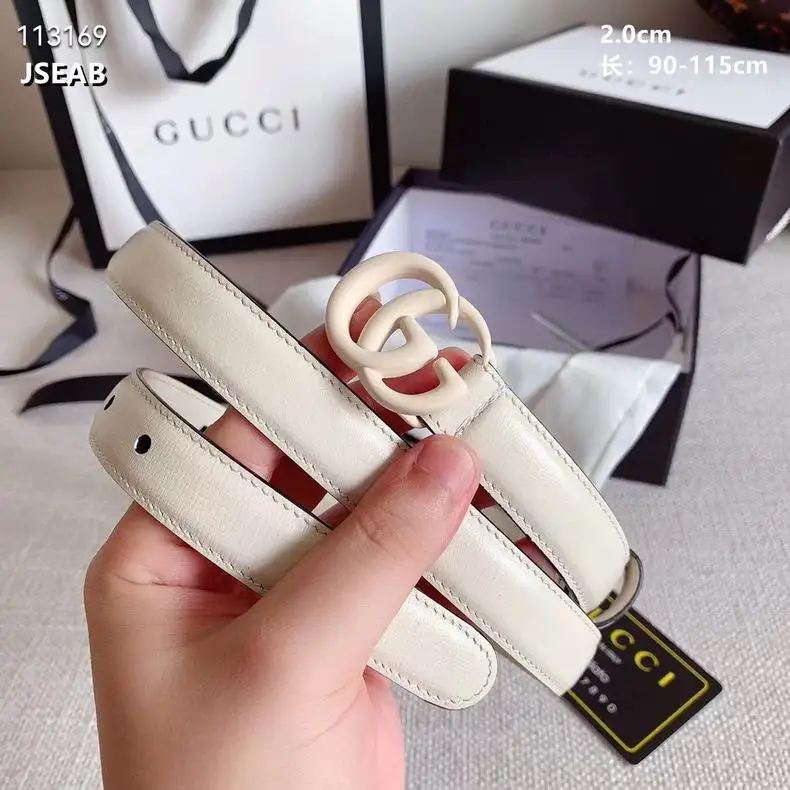 Gucci belt 20mmX90-115cm 8L09